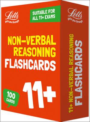 11+ Non-Verbal Reasoning Flashcards de Letts 11