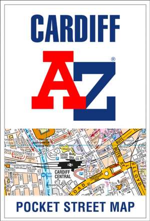 Cardiff A-Z Pocket Street Map de Geographers' A-Z Map Co Ltd