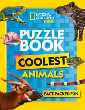 Puzzle Book Coolest Animals de National Geographic Kids