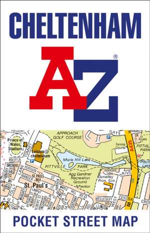 Cheltenham A-Z Pocket Street Map de A-Z Maps