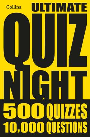 Collins Ultimate Quiz Night de Collins Puzzles