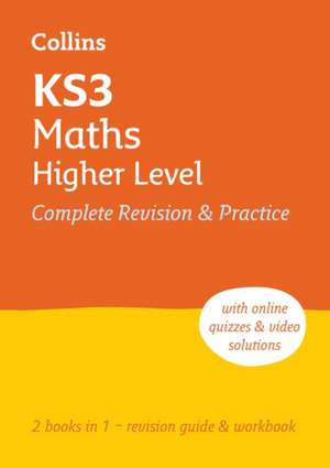 Ks3 Maths Higher Level All-In-One Complete Revision and Practice de Collins Collins Ks3