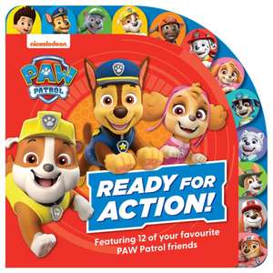 Paw Patrol: PAW Patrol Ready for Action! Tabbed Board Book de Paw Patrol