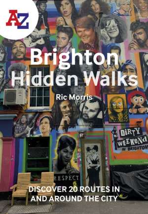 A-Z Brighton Hidden Walks de A-Z Maps