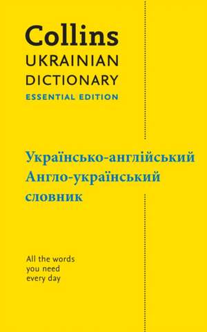 Ukrainian Essential Dictionary de Collins Dictionaries