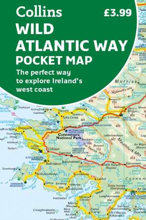 Collins Maps: Wild Atlantic Way Pocket Map de Collins Maps