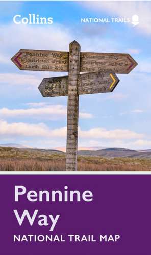 Pennine Way National Trail Map de Collins Maps