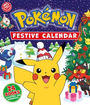 Pokemon: Festive Calendar: A festive collection of 24 books, activities and surprises! de Pokemon