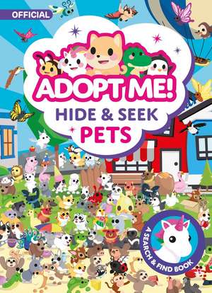 Adopt Me! Hide and Seek Pets, a Search and Find book de Uplift Games