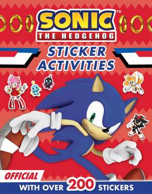 SONIC HEDGEHOG STICKER PB de Sonic The Hedgehog