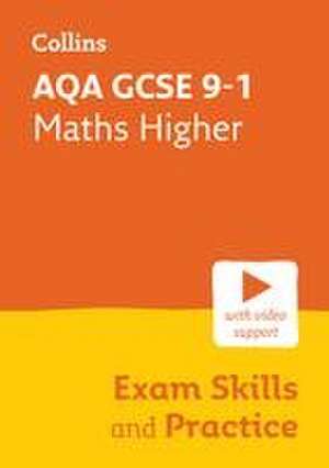 Collins GCSE Maths 9-1 -- Aqa GCSE 9-1 Maths Higher Exam Skills Workbook de Collins Gcse