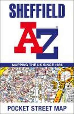 Sheffield A-Z Pocket Street Map de A-Z Maps