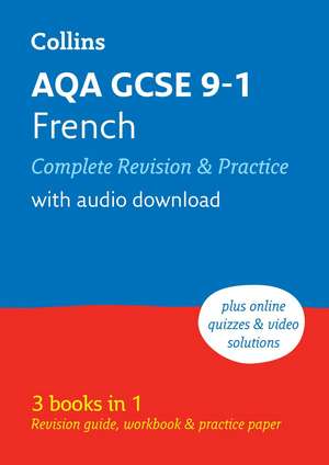 AQA GCSE French Complete Revision and Practice de Collins Gcse