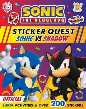 Sonic the Hedgehog Sticker Quest: Sonic vs Shadow de Sonic The Hedgehog