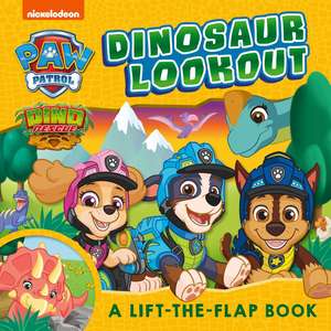 PAW Patrol Dinosaur Lookout Lift-the-Flap Book de Paw Patrol