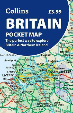 Britain Pocket Map de Collins Maps