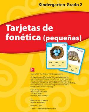 Lectura Maravillas, Grades K-2, Sound Spelling Cards (Small)