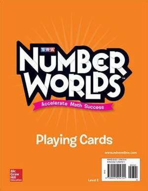 Number Worlds Level E Playing Cards