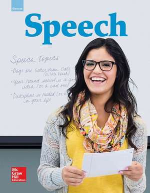 Glencoe Speech, Student Edition de McGraw-Hill