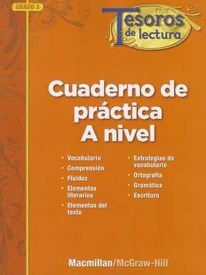 Tesoros de Lectura, a Spanish Reading/Language Arts Program, Grade 3, Practice Book, Student Edition: Guia del Maestro