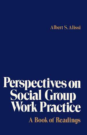 Perspectives on Social Group Work Practice de Albert S. Alissi