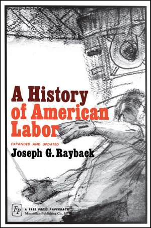 History of American Labor de Joseph G. Rayback