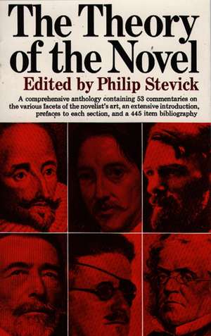 Theory of the Novel de Philip Stevick