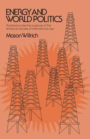 Energy & World Politics de Mason Willrich