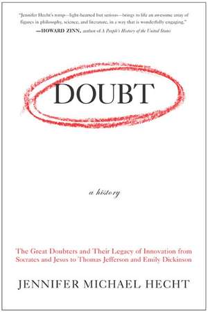 Doubt de Jennifer Hecht
