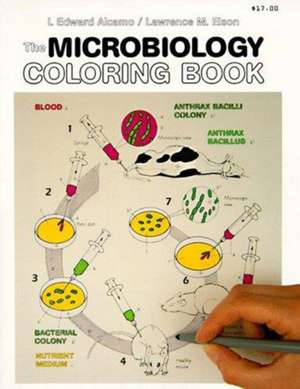 Microbiology Coloring Book de Lawrence M. Elson