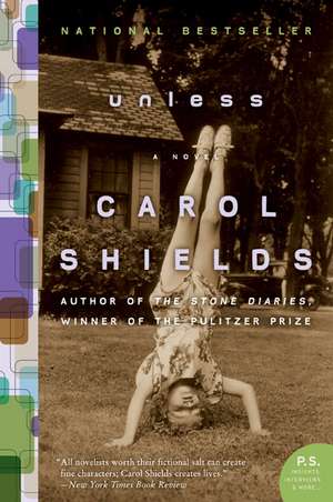 Unless: A Novel de Carol Shields