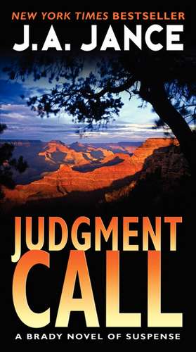 Judgment Call: A Brady Novel of Suspense de J. A Jance