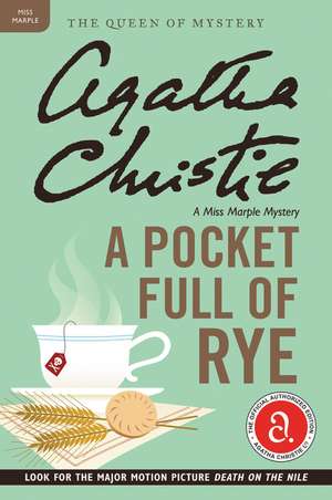 A Pocket Full of Rye: A Miss Marple Mystery de Agatha Christie