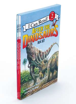 After the Dinosaurs Box Set: After the Dinosaurs, Beyond the Dinosaurs, The Day the Dinosaurs Died de Charlotte Lewis Brown