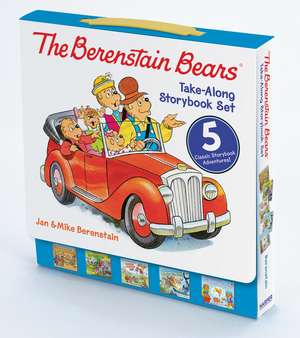 The Berenstain Bears Take-Along Storybook Set: Dinosaur Dig, Go Green, When I Grow Up, Under the Sea, The Tooth Fairy de Jan Berenstain