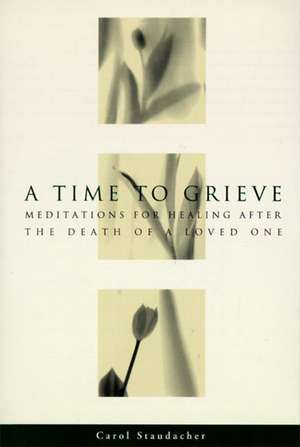 A Time to Grieve: Meditations for Healing After the Death of a Loved One de Carol Staudacher