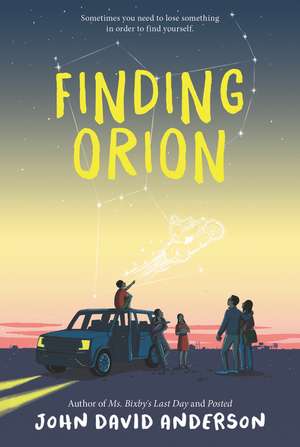 Finding Orion de John David Anderson