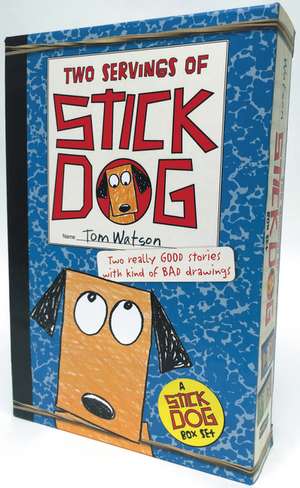 Stick Dog Box Set: Two Servings of Stick Dog: Stick Dog and Stick Dog Wants a Hot Dog de Tom Watson