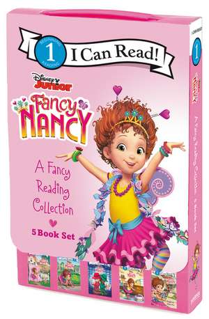 Disney Junior Fancy Nancy: A Fancy Reading Collection 5-Book Box Set: Chez Nancy, Nancy Makes Her Mark, The Case of the Disappearing Doll, Shoe-La-La, Toodle-oo Miss Moo de Various