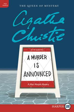 Murder Is Announced LP, A de Agatha Christie