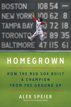 Homegrown: How the Red Sox Built a Champion from the Ground Up de Alex Speier