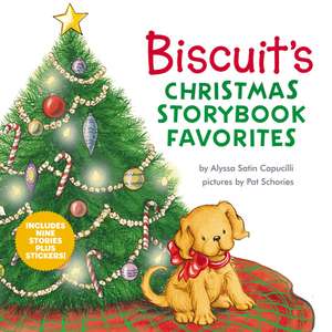 Biscuit’s Christmas Storybook Favorites: Includes 9 Stories Plus Stickers! A Christmas Holiday Book for Kids de Alyssa Satin Capucilli