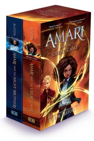 Amari 2-Book Hardcover Box Set: Amari and the Night Brothers, Amari and the Great Game de B. B. Alston