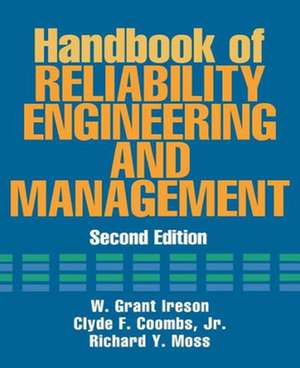 Handbook of Reliability Engineering and Management 2/E de W. Ireson