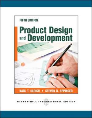 Product Design and Development (Int'l Ed) de Karl Ulrich