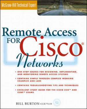 Remote Access for Cisco Network de Bill Burton