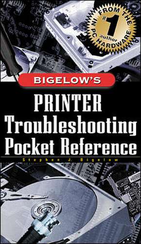 Printer Troubleshooting Pocket Reference de Stephen Bigelow