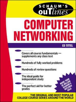 Schaum's Outline of Computer Networking de Ed Tittel