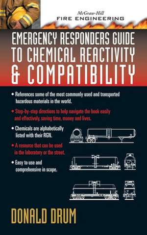 Emergency Responders Guide to Chemical Reactivity and Compatibility de Donald A. Drum