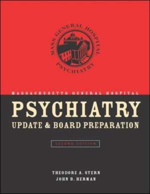 Massachusetts General Hospital Psychiatry Update & Board Preparation de Theodore A. Stern